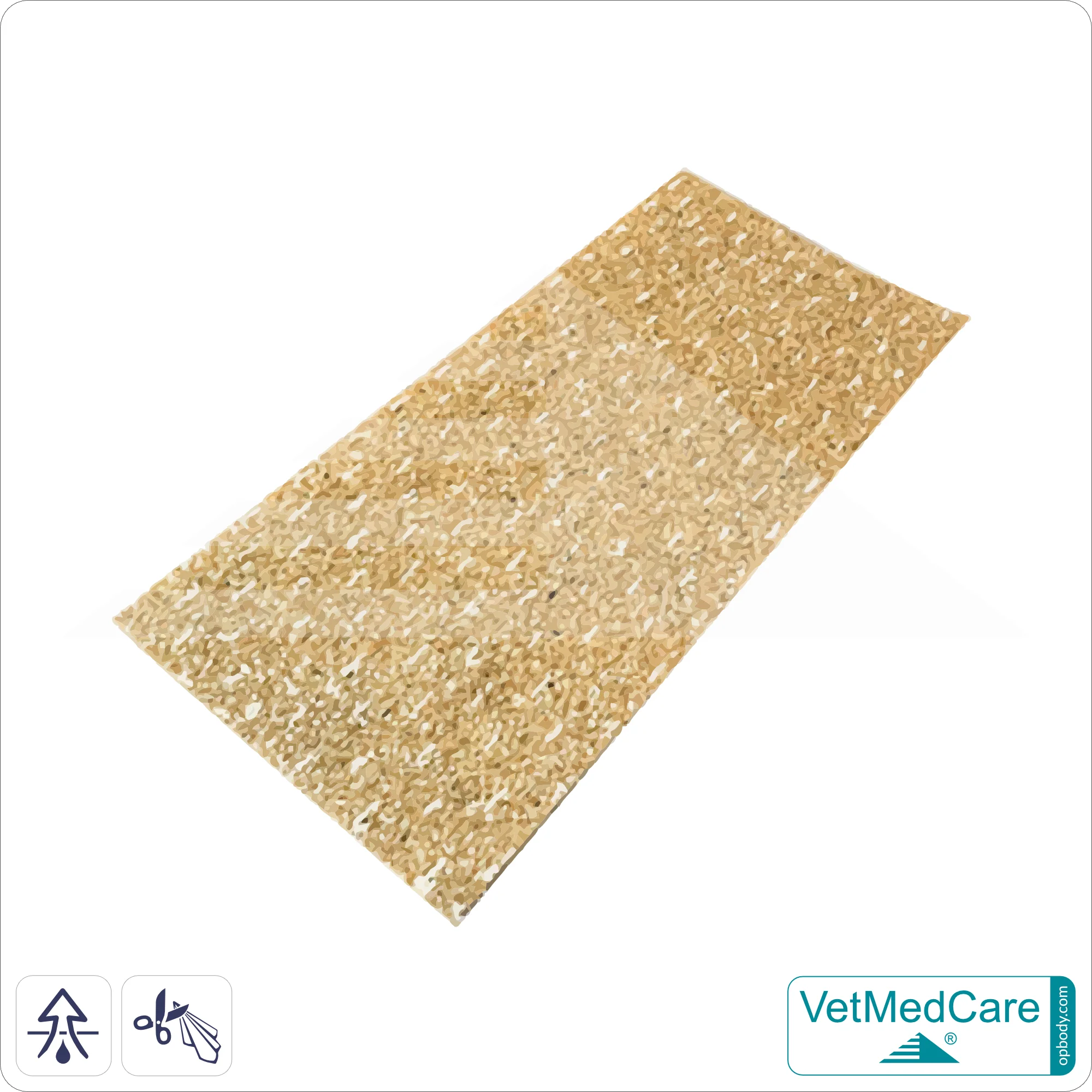 Augenabstandshalter für Pferde Kopfmaske - Woodcast Material | VetMedCare®