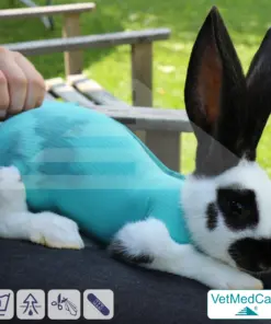 DIY Safety Tubes | wie Mullbinden, Verband und Pflaster in einem | Schutz Strümpfe für Haustiere wie Hamster, Hase und Kleintiere | VetMedCare®