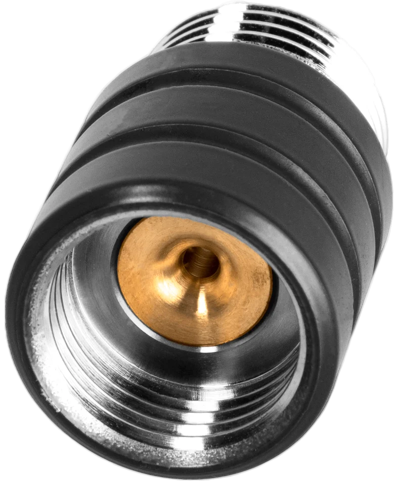 Wasser Spar Adapter | ecoturbino schwarz für die Dusche