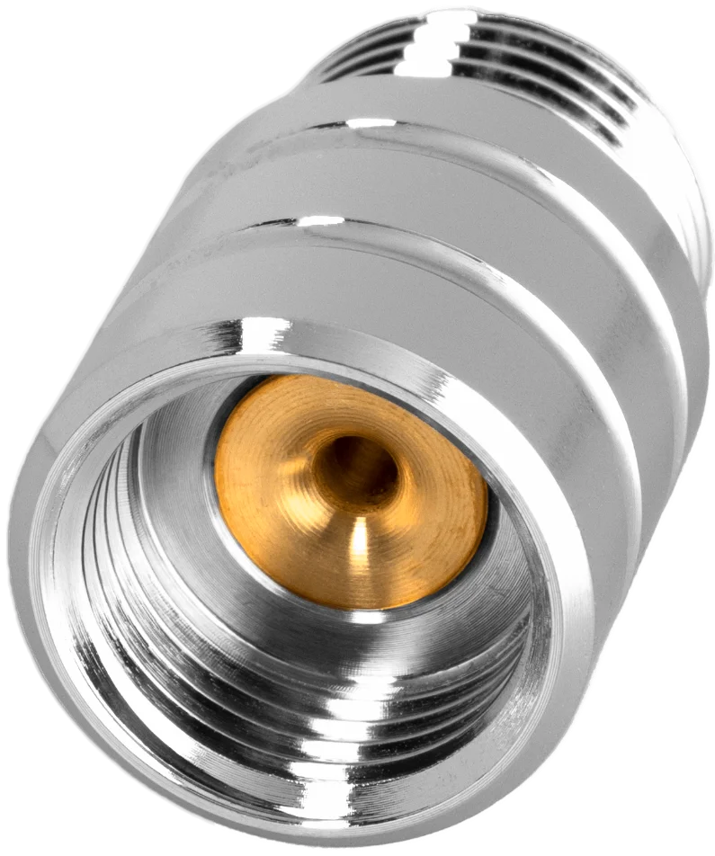 Wasser Spar Adapter | ecoturbino chrom für die Dusche